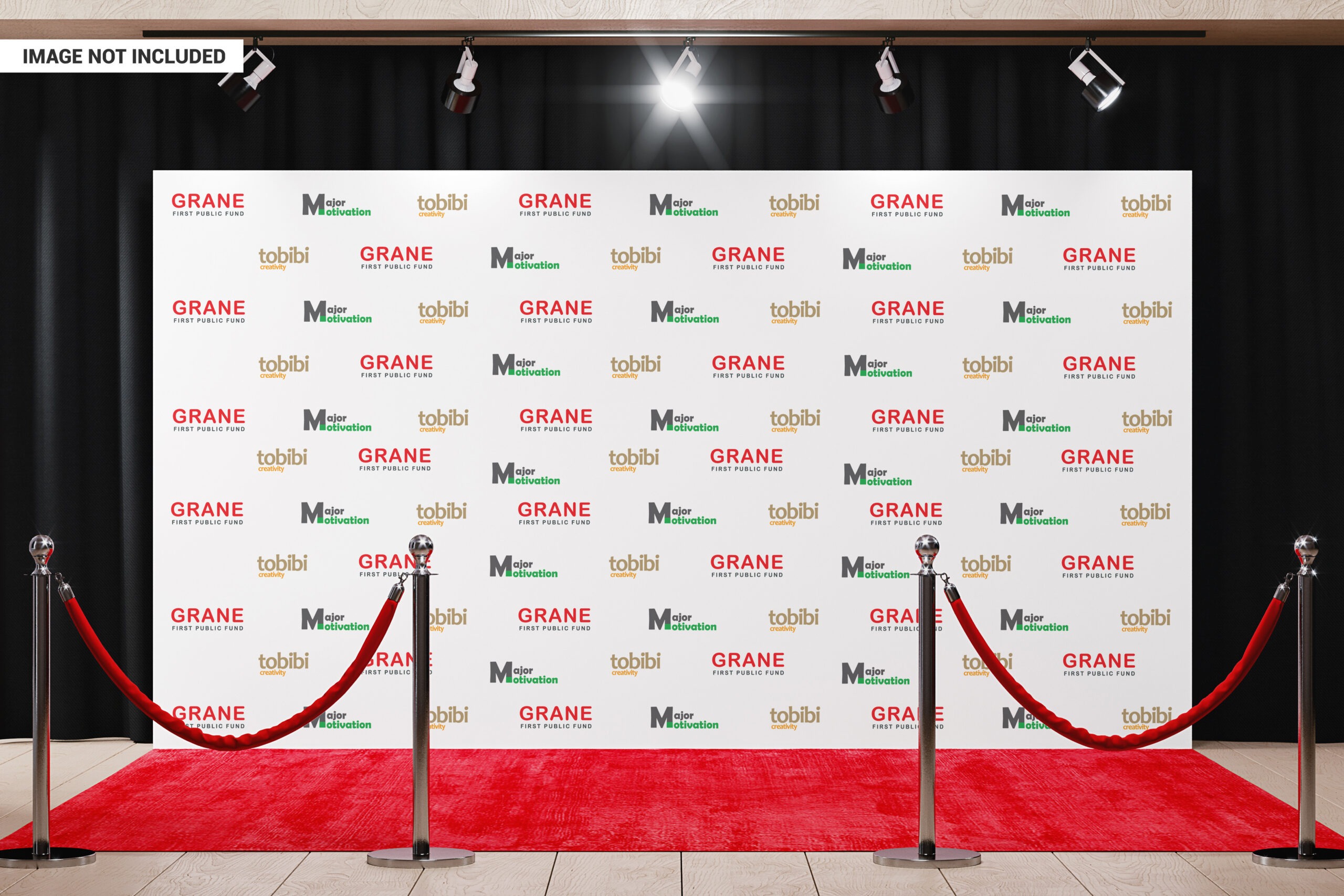 Step & Repeat Event Backdrop / Banner Stand