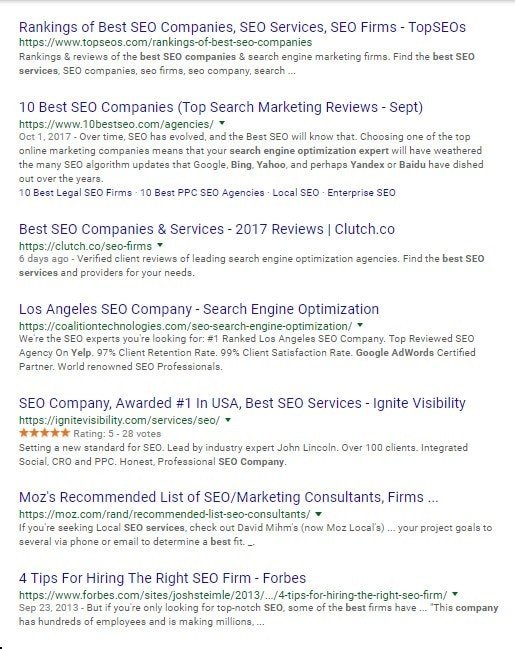 Vindicta Digital Recognised in Top 100 UK SEO Companies and Firms by TOPSEOs