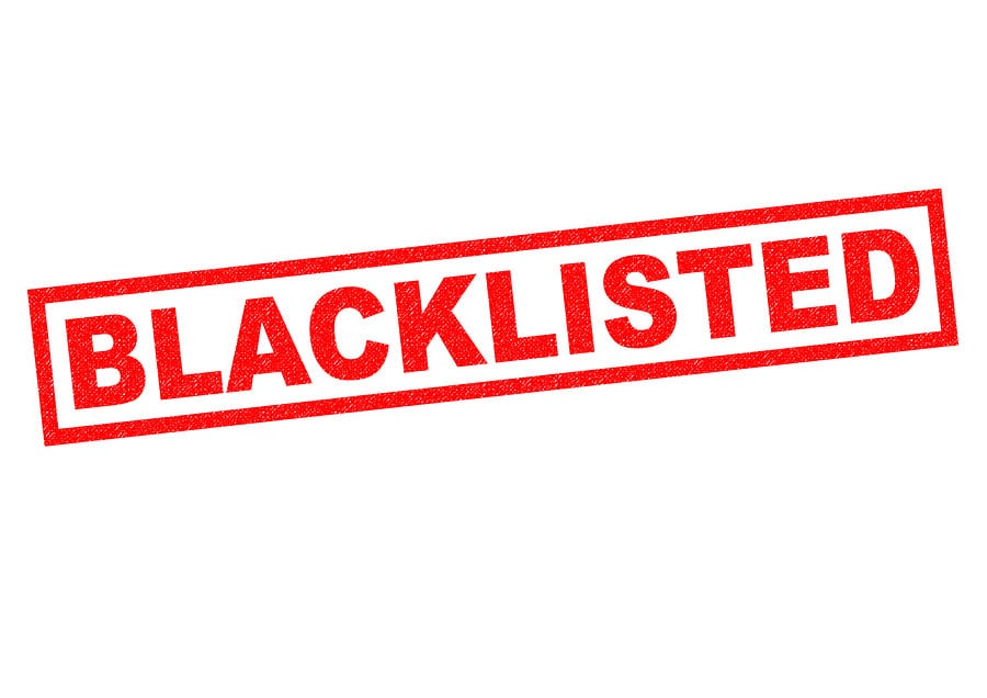 Blacklisted by Google